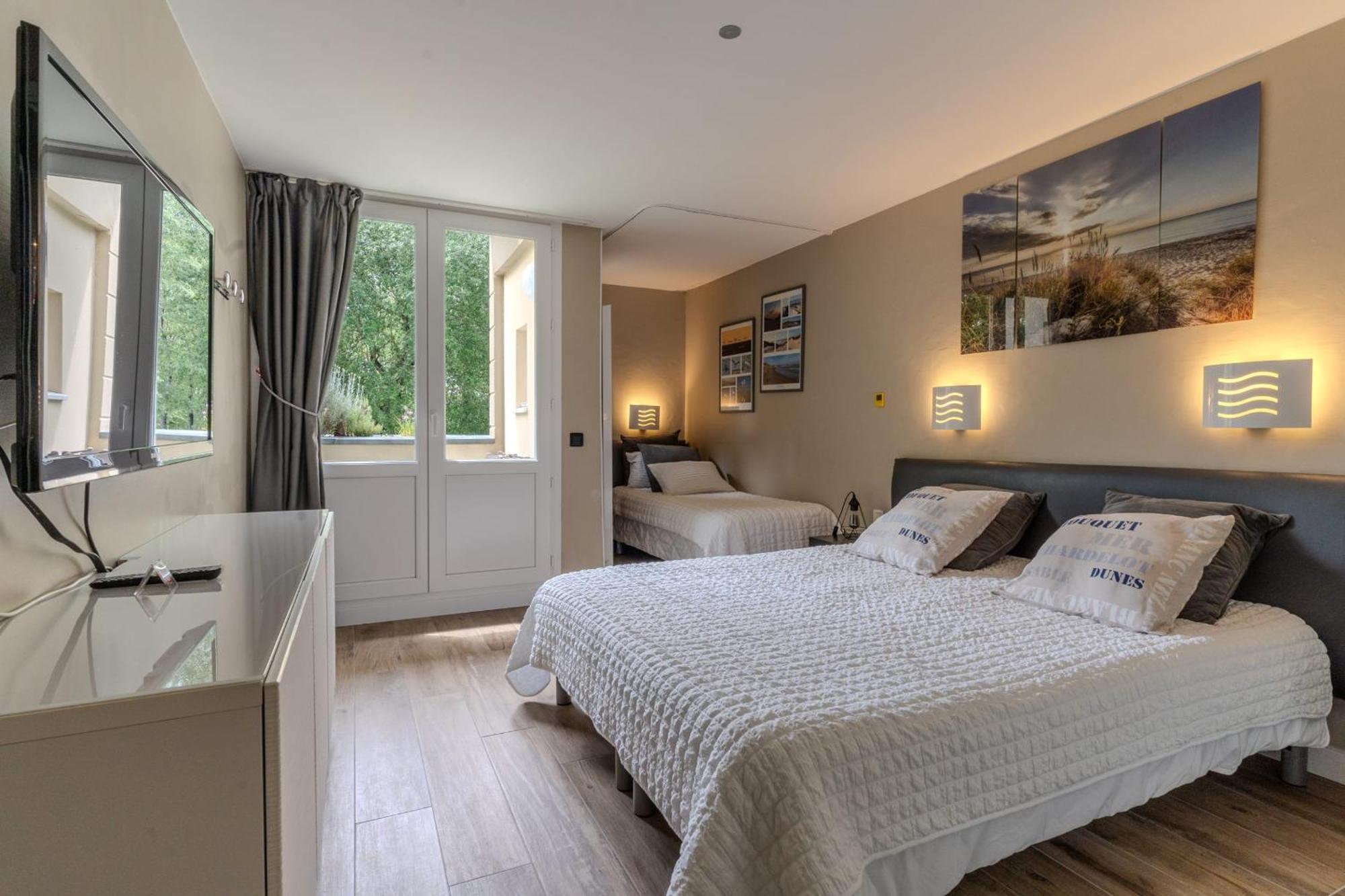 Very Nice Flat For 5 With Swimming Pool Tennis Court And Free Park Le Touquet Εξωτερικό φωτογραφία
